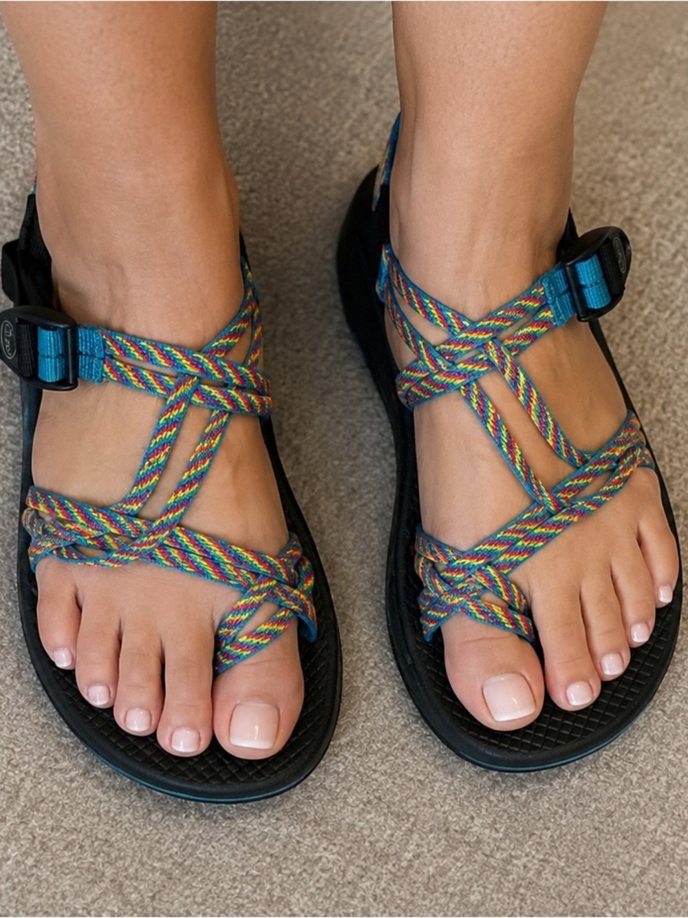 Chaco ZX/2 Classic Women’s Size 8 Multicolor Outdoor Hiking Sandals Vibram